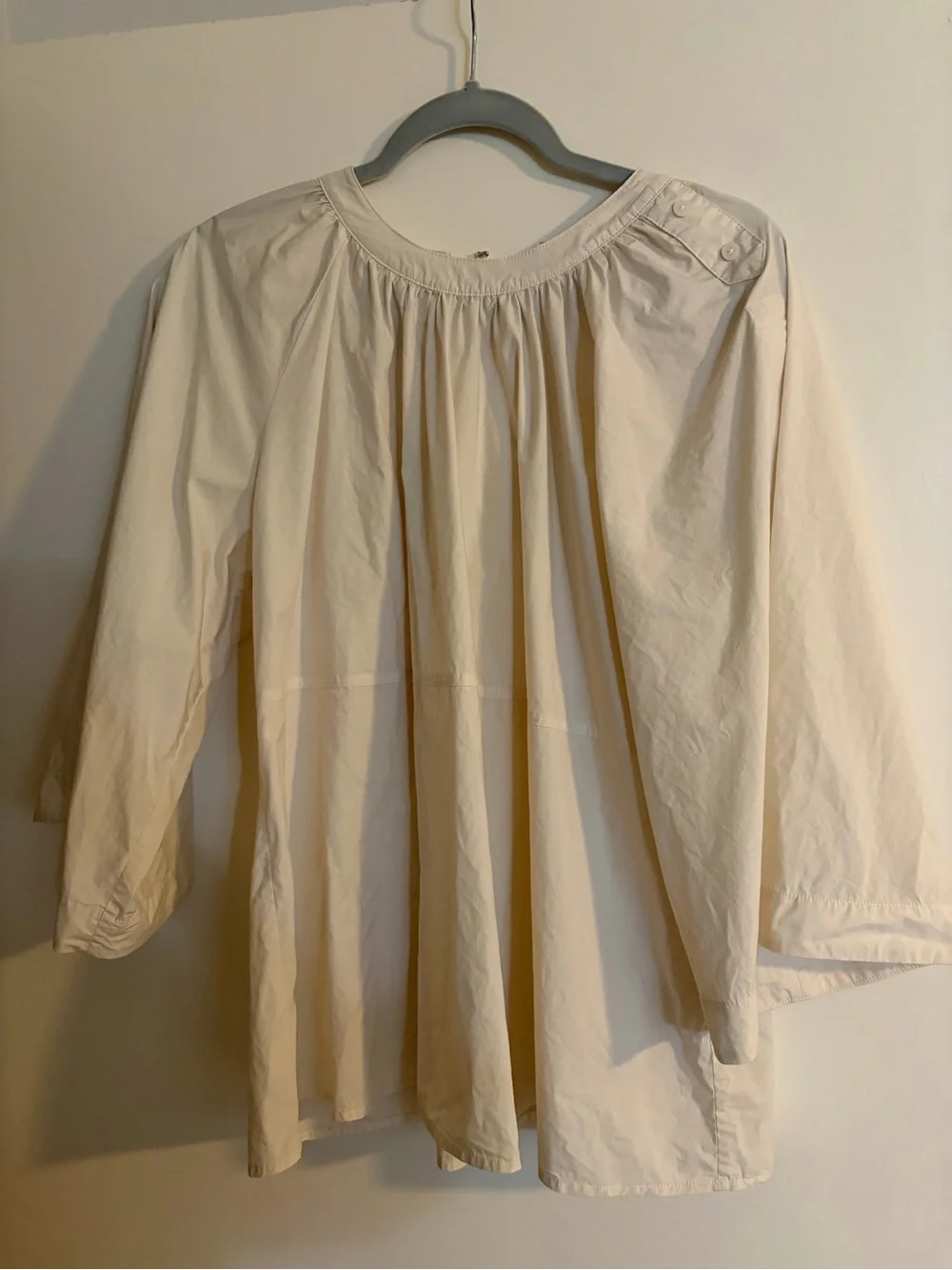 Banana Republic Cotton Poplin Trapeze Top